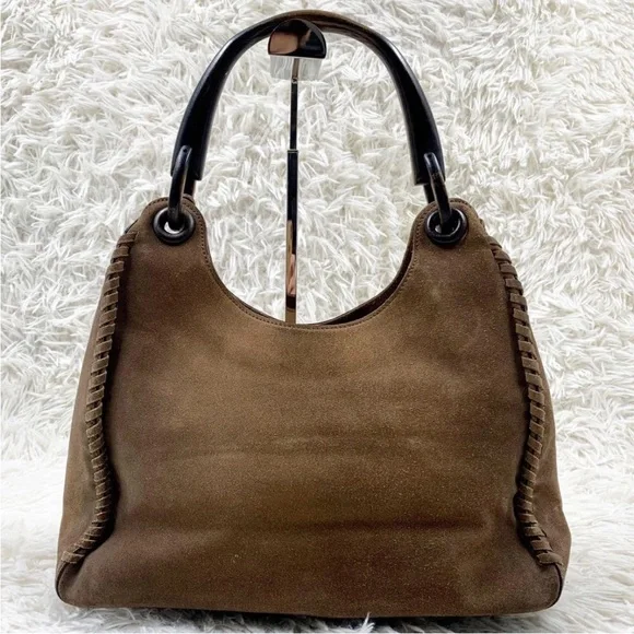 Gucci Tan Suede Hobo Bag - Picture 3 of 11